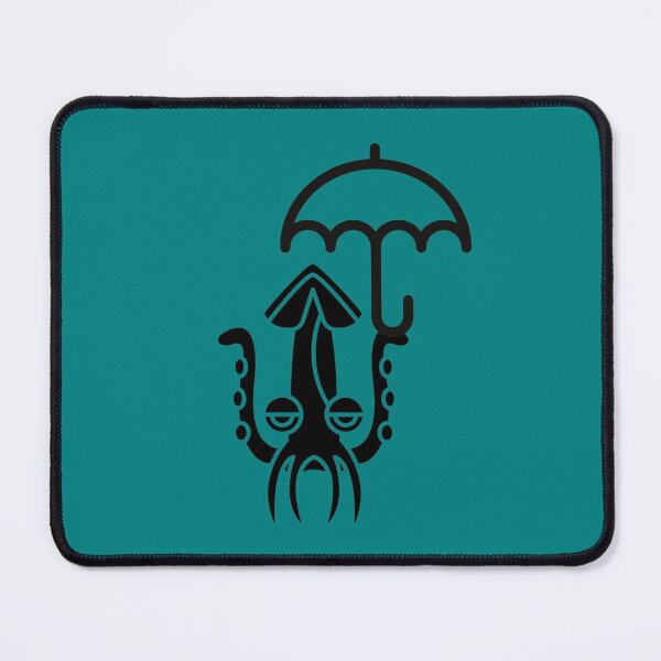 Item preview, Squid with umbrella designed and sold by CheekyGrace.