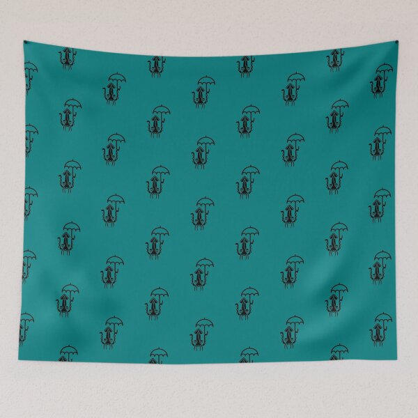 Item preview, Squid with umbrella designed and sold by CheekyGrace.