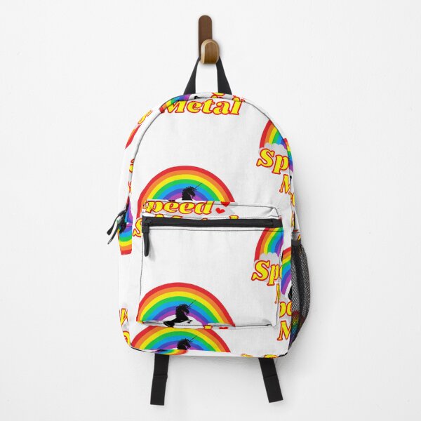 Item preview, Speed Metal Love Hearts Rainbow Unicorn Speedmetal designed and sold by trickshota.