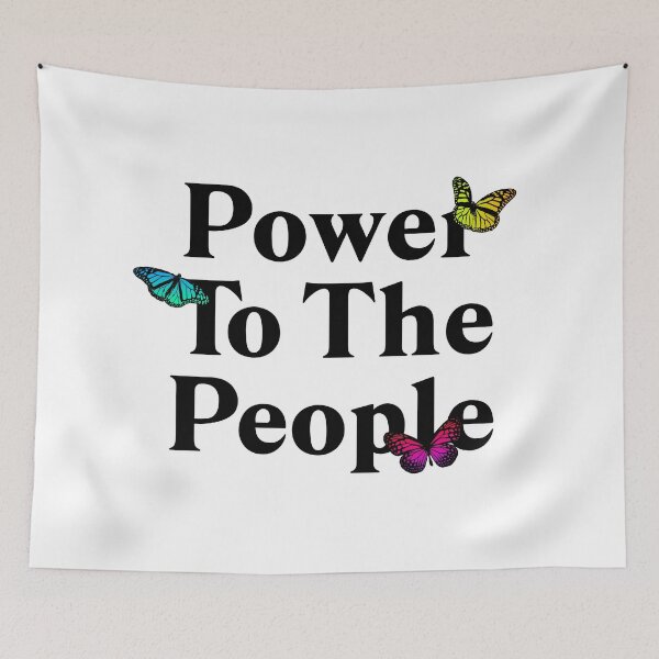 Item preview, Power To The People - Protest designed and sold by Picket Club.