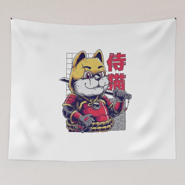 Item preview, Samurai cats warrior designed and sold by AudyStudio.