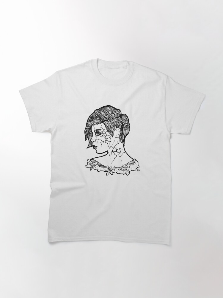 Alternate view of broken flowers Classic T-Shirt