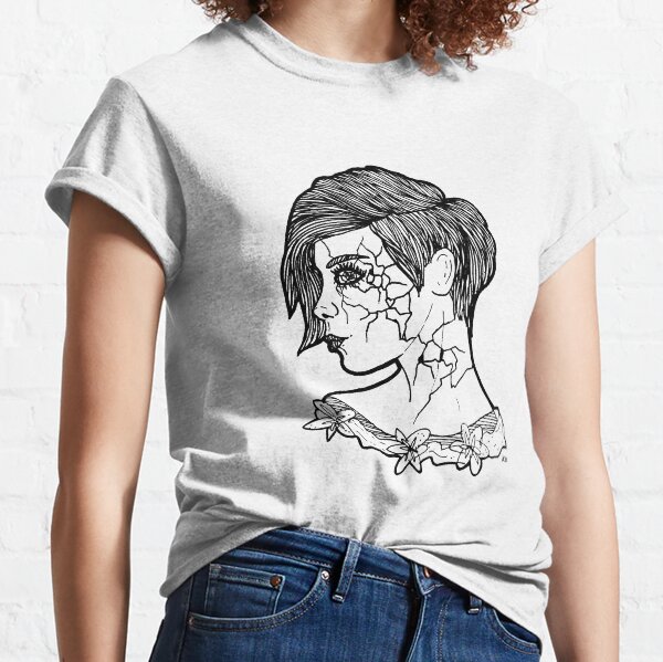 broken flowers Classic T-Shirt