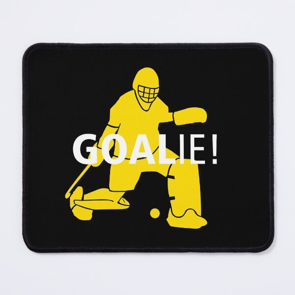 Item preview, Hockey goalie yellow designed and sold by hookfreaks.