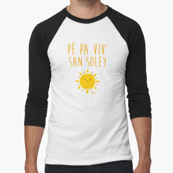 T-shirt baseball manches ¾
