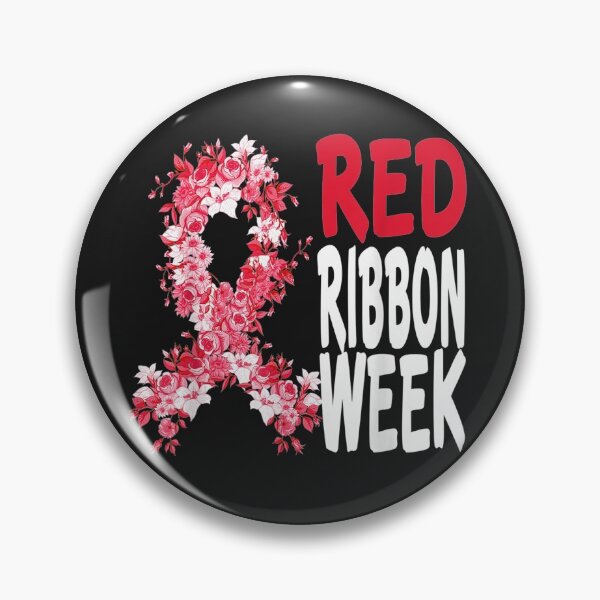 Item preview, We Wear Red For Red Ribbon Week Awareness Rainbow T-Shirt designed and sold by Bobby-Bancel.