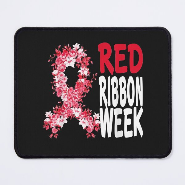 Item preview, We Wear Red For Red Ribbon Week Awareness Rainbow T-Shirt designed and sold by Bobby-Bancel.
