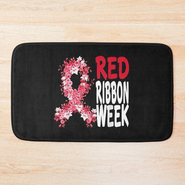 Item preview, We Wear Red For Red Ribbon Week Awareness Rainbow T-Shirt designed and sold by Bobby-Bancel.