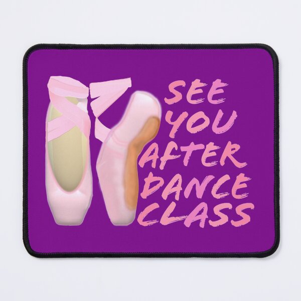 Item preview, Ballerina Pointe Shoes - See You After Dance Class (Royal Purple Background) designed and sold by ArtByLM.