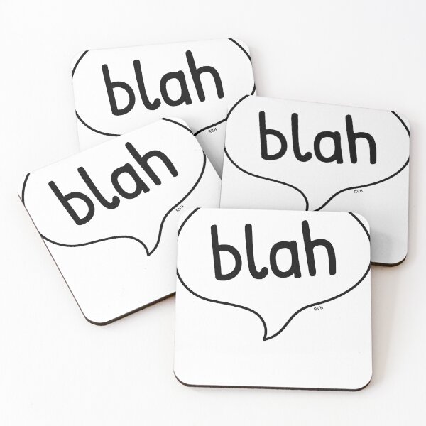 Item preview, blah by RVH designed and sold by sammieskil.