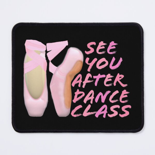 Item preview, Ballerina Pointe Shoes - See You After Dance Class (Black Background) designed and sold by ArtByLM.