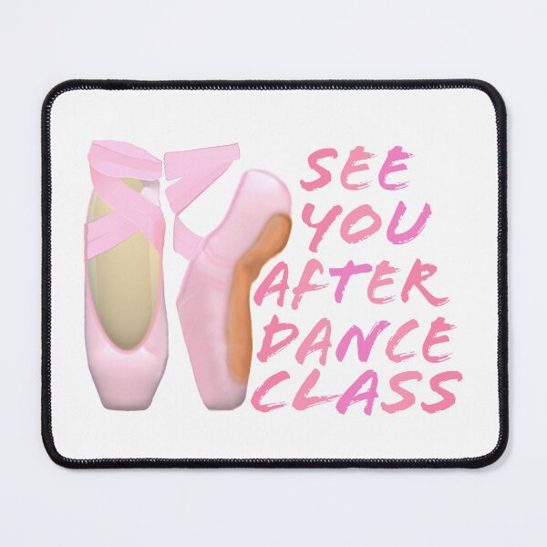 Item preview, Ballerina Pointe Shoes - See You After Dance Class (White Background) designed and sold by ArtByLM.
