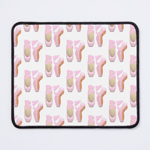 Item preview, Pink Ballerina Toe Shoes Pattern (White Background) designed and sold by ArtByLM.