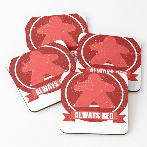 Item preview, Alwayq Red Meeple designed and sold by Decristoforo.