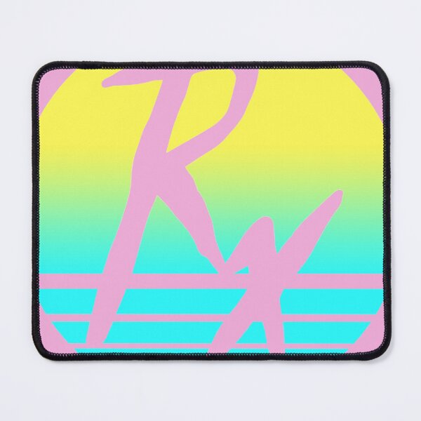 Item preview, Retro Rx Sunset - Yellow to Aqua Graphic designed and sold by Louisedereca.