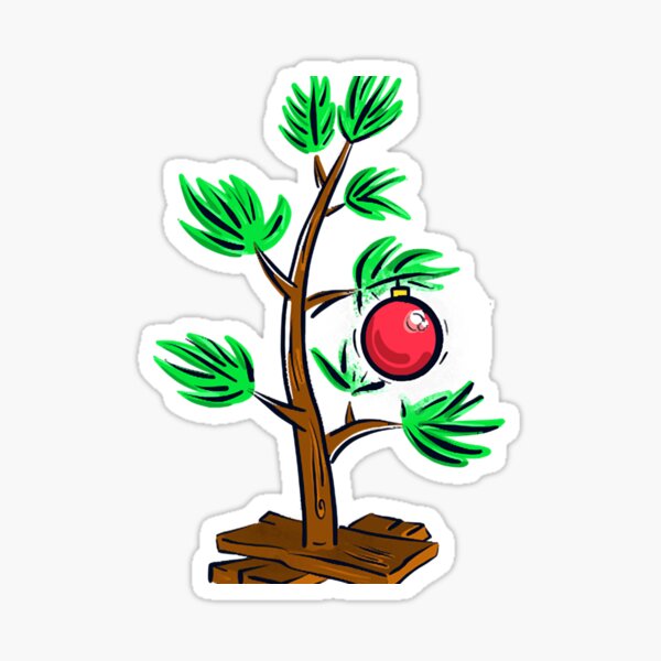 CB Christmas Tree     Sticker