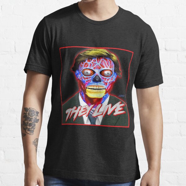 THEY LIVE - Red & Blue Essential T-Shirt