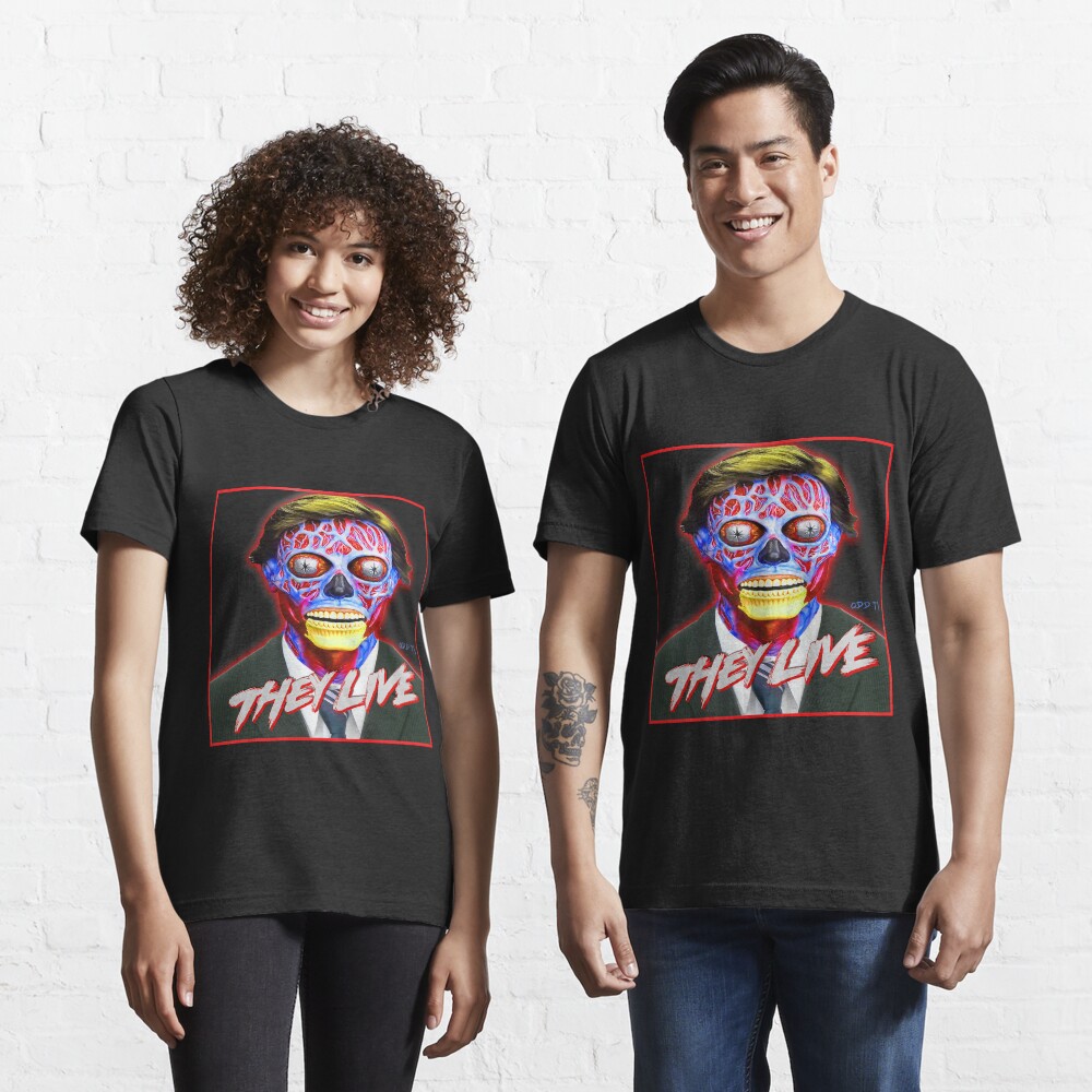THEY LIVE - Red & Blue Essential T-Shirt