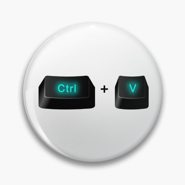 Item preview, Ctrl + V LED Blue designed and sold by Matt Malloy.