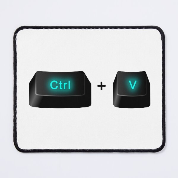 Item preview, Ctrl + V LED Blue designed and sold by Matt Malloy.