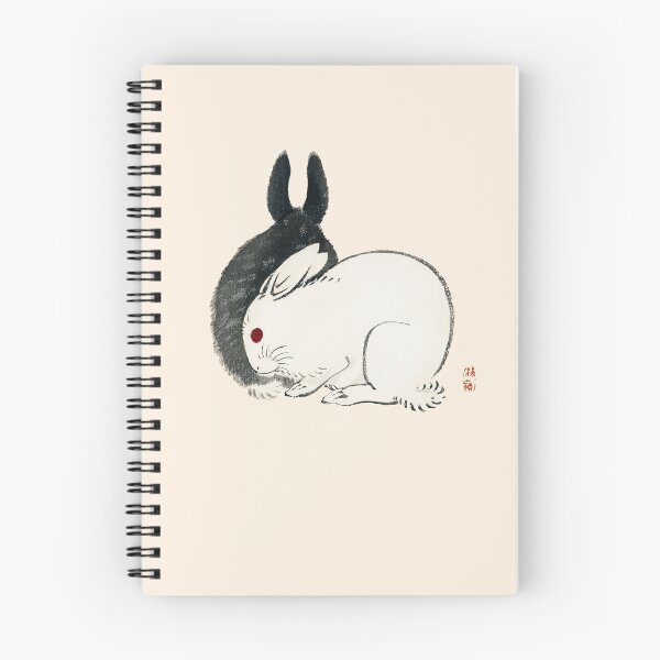 Item preview, Rabbits by Kono Bairei, Japanese art from the Ukiyo-e school designed and sold by philipinct.