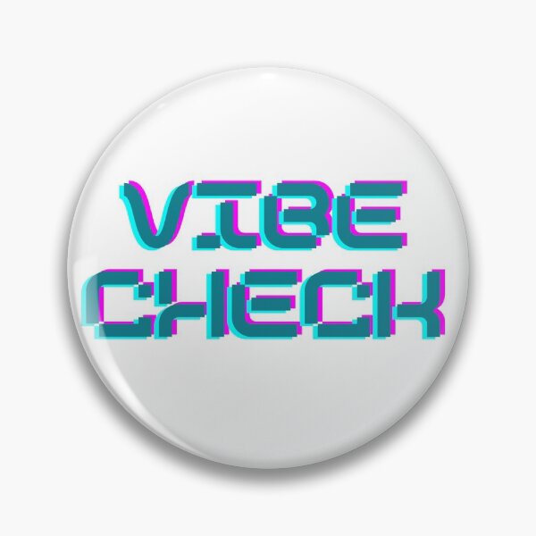 Item preview, Y2K Vibe Check Sticker Green Glitch Gamer Typography designed and sold by mainsqueezemar.
