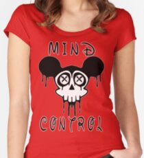 Mind Control Conspiracy Women's Fitted Scoop T-Shirt