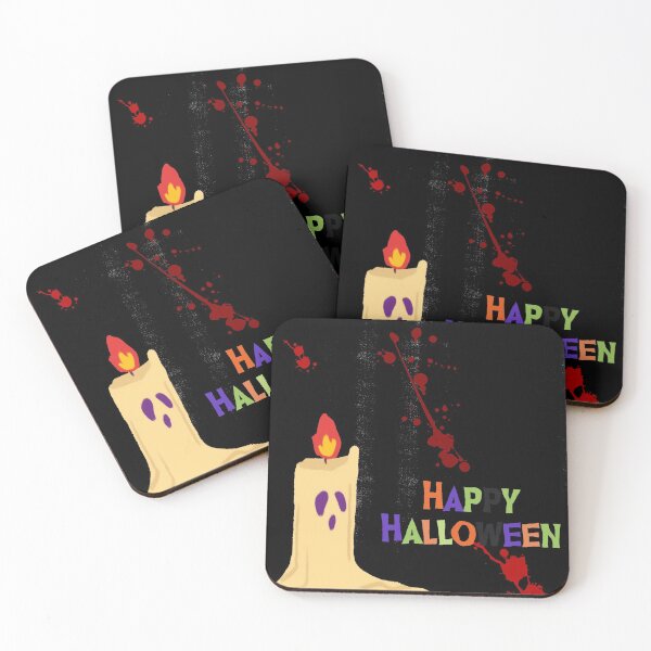 Item preview, Happy Halloween with horrible candle  designed and sold by Ayakhairy.