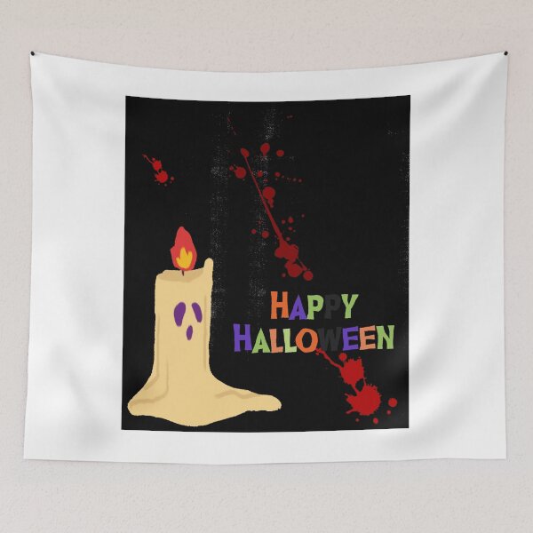 Item preview, Happy Halloween with horrible candle  designed and sold by Ayakhairy.