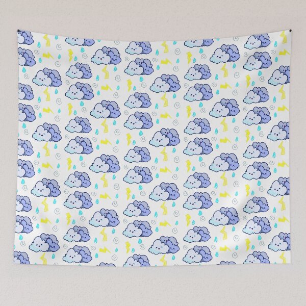 Item preview, Adorable Cloud Squish Cute Kawaii Kids Cartoon Pattern designed and sold by caramlfnnn.