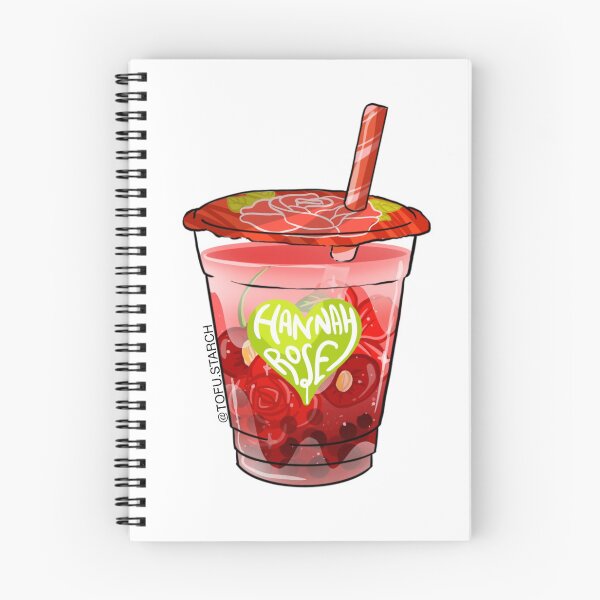 Item preview, HannahxxRose Bubble Tea Large Sticker  designed and sold by TofuStarch.