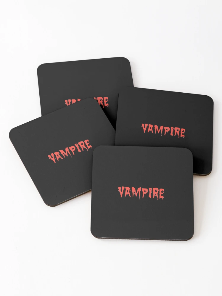 Thumbnail 1 of 5, Coasters (Set of 4), Vampire designed and sold by Rajeev Singh.