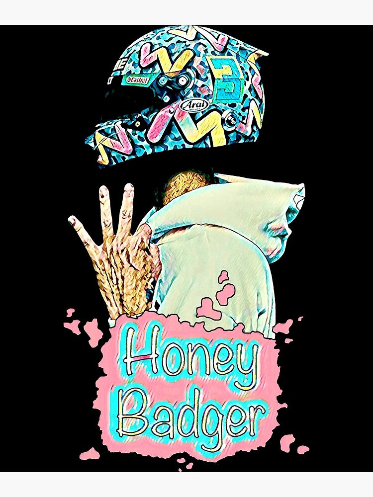 daniel ricciardo honey badger shirt