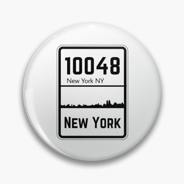 Aperçu de l'œuvre Code postal de New York NY 10048 créée et vendue par Rajadrone.