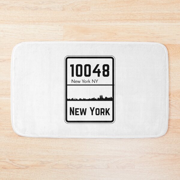 Item preview, New York NY Zip Code 10048 designed and sold by Rajadrone.