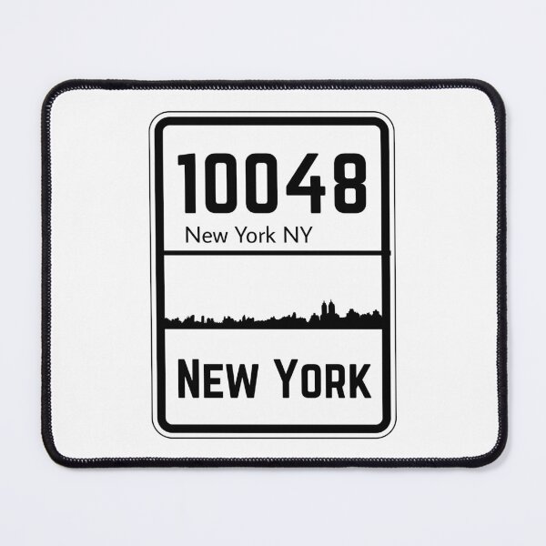 Item preview, New York NY Zip Code 10048 designed and sold by Rajadrone.