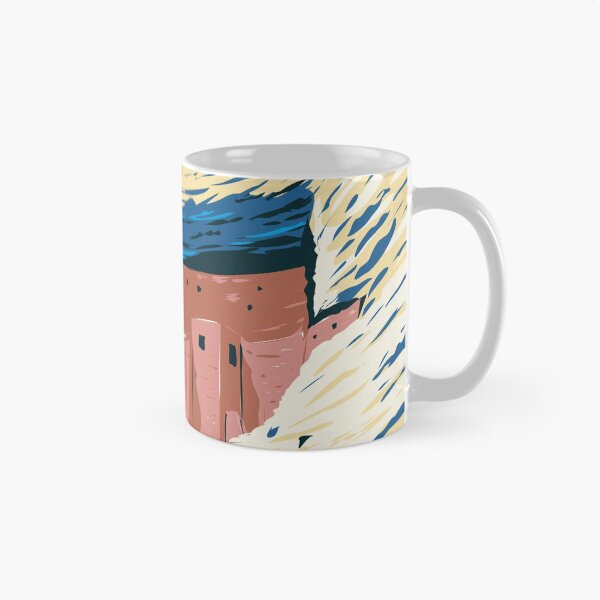 Item preview, Pre-Columbian Dwellings in Montezuma Castle National Monument in Camp Verde Arizona WPA Poster Art designed and sold by patrimonio.