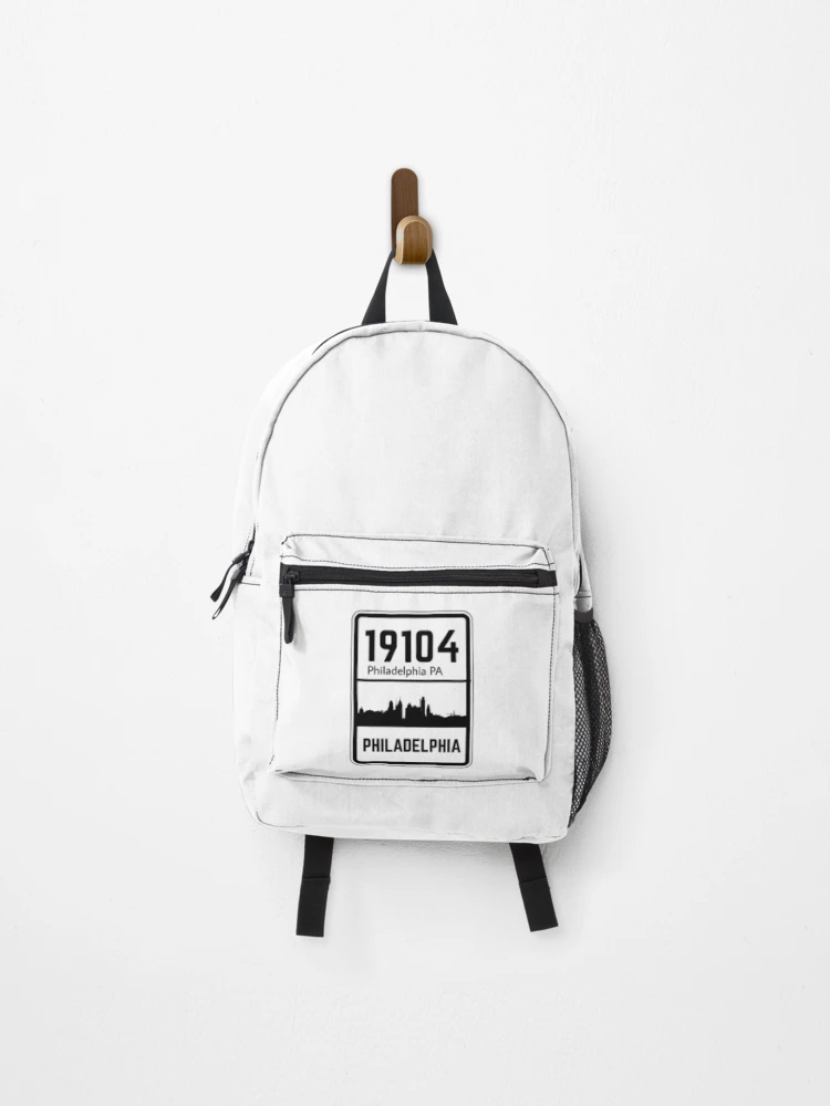 Thumbnail 1 of 3, Backpack, Philadelphia PA Zip Code 19104 designed and sold by Rajadrone.