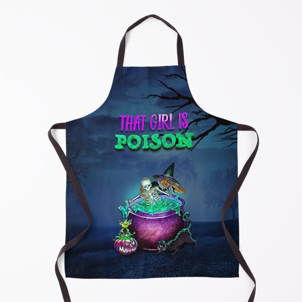 Item preview, Funny Witch with Skeleton for Halloween designed and sold by Fred Andrews IV.