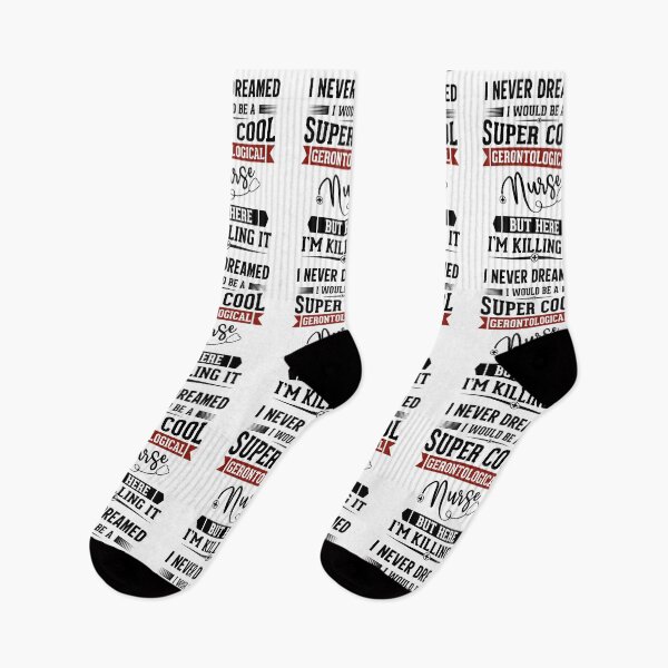 Item preview, Gerontological Nurse -Geriatric Nurse Quote-Elderly Caregiver - Old people home-Assisted living designed and sold by BestUncommonTee.
