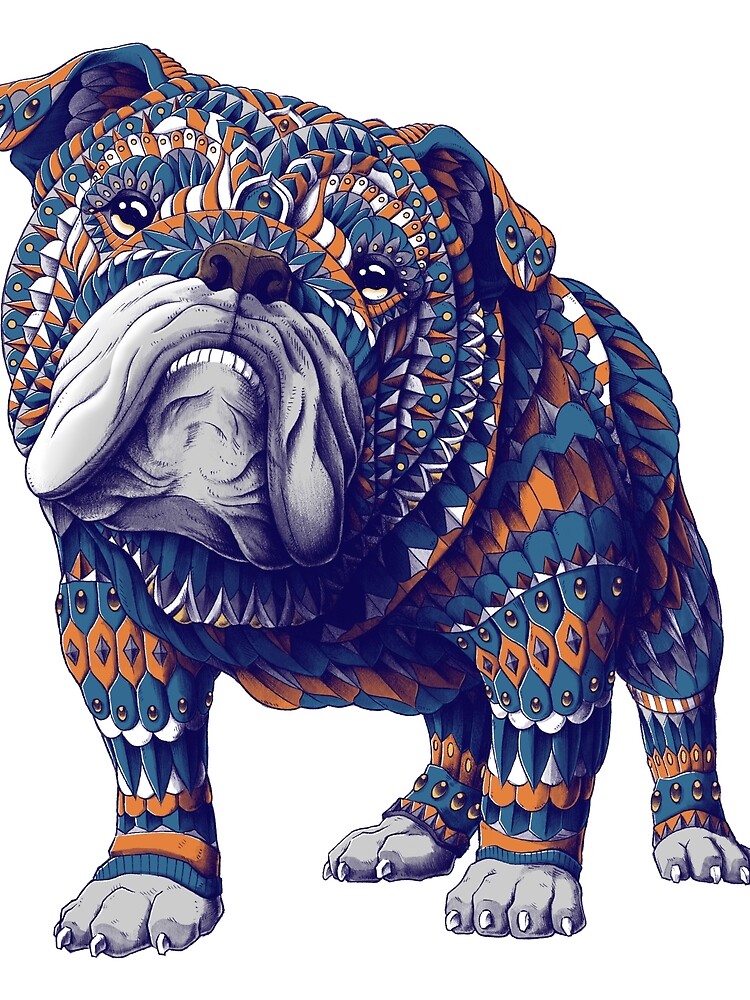 English Bulldog (Color Version) by BioWorkZ
