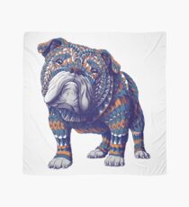 Englische Bulldogge (Farbversion) Tuch