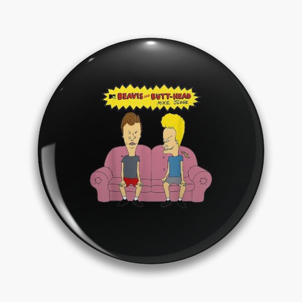 Item preview, Beavis and Butthead Pink Couch Graphic designed and sold by MuratshiMana.