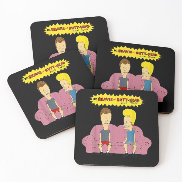 Item preview, Beavis and Butthead Pink Couch Graphic designed and sold by MuratshiMana.