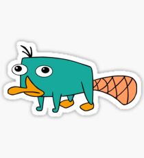 Agent P Glossy Sticker