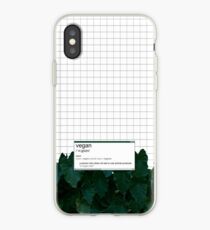 vegan (noun) iPhone Case