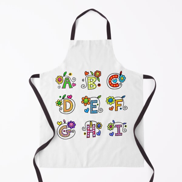 Item preview, Alphabet Sticker Pack #1 of 3 Letters A - I Bright Colors  Dots Squares Circle Patterns Smiley Faces designed and sold by Hanlar.