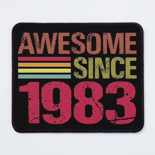 Item preview, Awesome Since 1983 Retro Vintage 38th Birthday Gift designed and sold by designbychow.