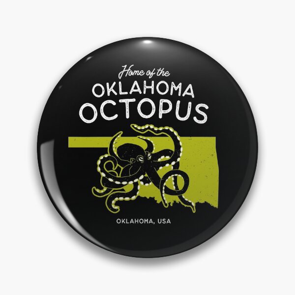 Artikelvorschau, Heimat des OK-Oktopus - Oklahoma, USA Cryptid entworfen und verkauft von strangeology.