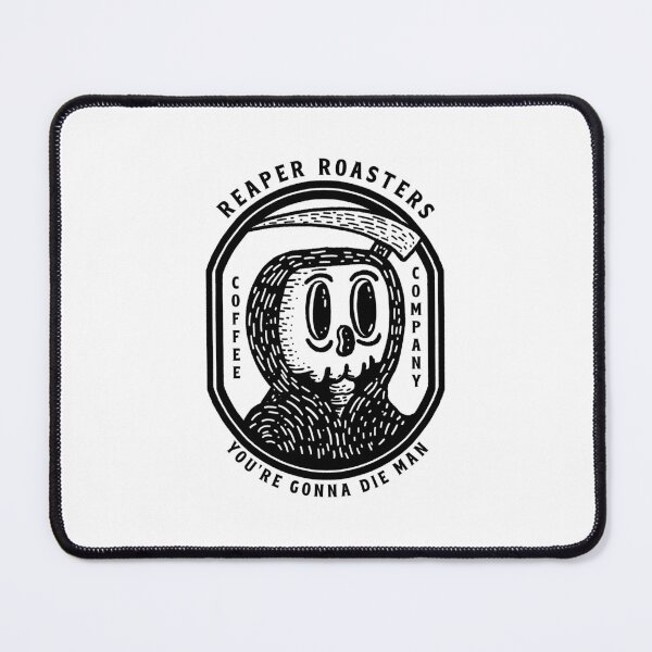 Item preview, Reaper Roasters Black Text  designed and sold by TheDeadWizards.